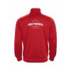Pánská Dětská tepláková mikina na zip Joma Gala Red (červená)