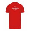 Pánské tričko premium back red