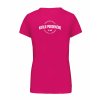 Dámské tričko premium back fuchsia