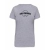 Dámské tričko premium back grey