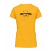 Dámské tričko premium back yellow