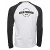 Dámské Baseball Tee Luxury White Black (Bílá Černá)