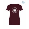 Dámské funkční tričko Burgundy (Vínová)