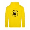 Dospělá mikina Premium back yellow