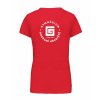 Dámské tričko premium back red
