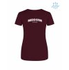 Dámské funkční tričko Burgundy (Vínová)