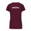 Dámské tričko premium back burgundy