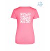 Dámské funkční tričko Electric Pink (Elektrizující růžová)