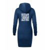 Dámské mikinové šaty Midnight blue (Půlnoční modrá)