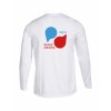 Pánské Dětské sportovní tričko dl.rukáv Joma Combi White (Bílá)