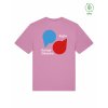Dospělé Organic tričko Premium Bubble pink (Žvýkačkově růžová)