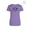 Dámské funkční tričko Digital lavender (Studená levandulová)