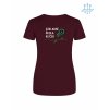 Dámské funkční tričko Burgundy (Vínová)