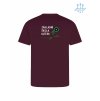 Dětské funkční tričko Burgundy (Vínová)