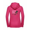 Dámská mikina luxury back fuchsia
