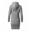 Dámské mikinové šaty Heather grey (Melírově šedá)