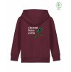 Dětská mikina Organic Burgundy (Vínová)