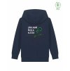Dětská mikina Organic Navy (Námořnická modrá)