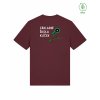 Dospělé Organic tričko Premium Burgundy (Vínová)