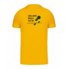 Pánské tričko premium back yellow