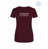 Dámské funkční tričko Burgundy (Vínová)