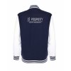 College mikina back navy