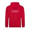 Dospělá mikina Premium back red