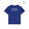 Dámské Organic tričko Premium Worker blue (Modrá)
