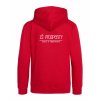 Dětská mikina na zip Premium Fire red (Ohnivá červená)
