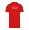 Pánské tričko premium back red