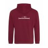 Dospělá mikina Premium back burgundy