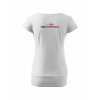 Dámské tričko s dolním lemem White (Bílá)