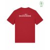 Dospělé Organic tričko Premium Red (červená)