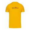 Pánské tričko premium back yellow