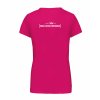 Dámské tričko premium back fuchsia