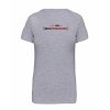Dámské tričko premium back grey