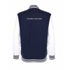 College mikina back navy