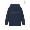 Dětská mikina Organic Navy (Námořnická modrá)