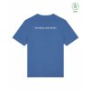Dospělé Organic tričko Premium Mindful blue (Modrá)