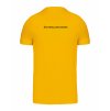 Pánské tričko premium back yellow