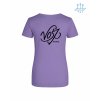 Dámské funkční tričko Digital lavender (Studená levandulová)