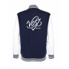 College mikina back navy