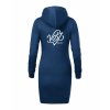 Dámské mikinové šaty Midnight blue (Půlnoční modrá)