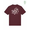 Dospělé Organic tričko Premium Burgundy (Vínová)