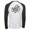Dámské Baseball Tee Luxury White Black (Bílá Černá)