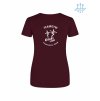 Dámské funkční tričko Burgundy (Vínová)