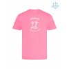 Dětské funkční tričko Electric Pink (Elektrizující růžová)