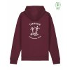 Dospělá mikina Organic Burgundy (Vínová)
