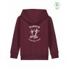 Dětská mikina Organic Burgundy (Vínová)