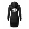 Dámské mikinové šaty Black (Černá)